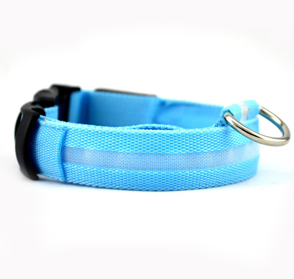 Dog LED Collar – Enhanced Visibility for Night Walks - Pawsome Pet Needs