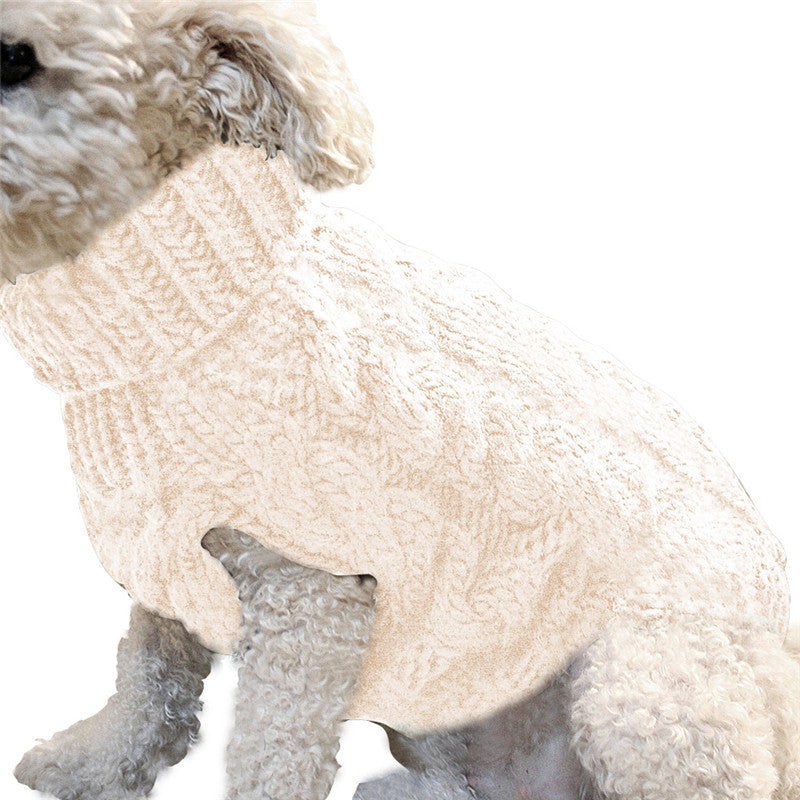 Cozy Winter Dog Sweater – Warm Knitted Apparel - Pawsome Pet Needs