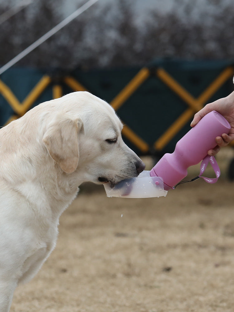 Portable Dog Water Bottle – Leak-Proof Travel Hydration for Pets - Pawsome Pet Needs