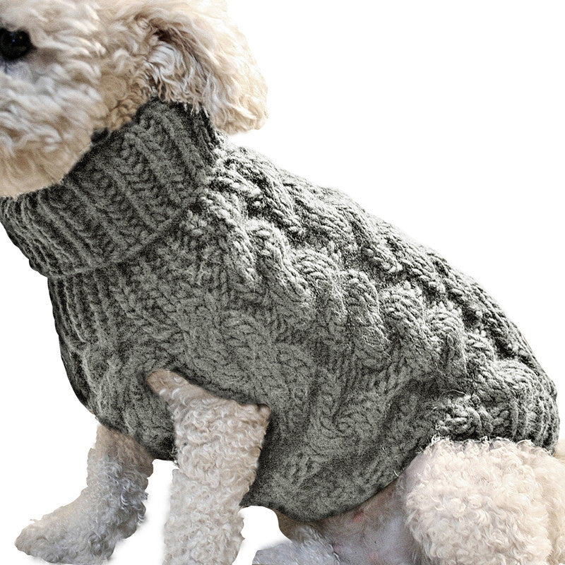 Cozy Winter Dog Sweater – Warm Knitted Apparel - Pawsome Pet Needs