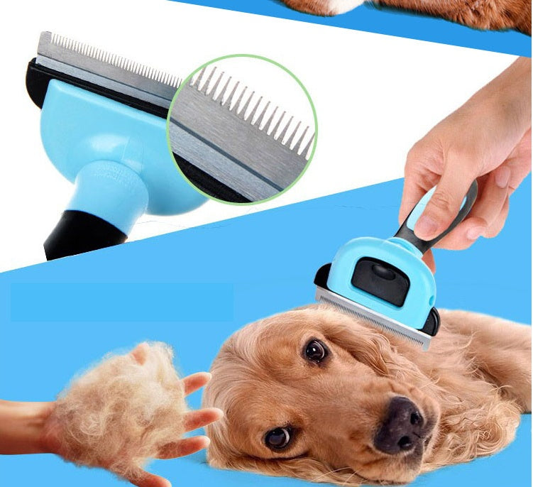 Pet Hair Removal Comb – Effective Shedding Tool for Dogs - Pawsome Pet Needs