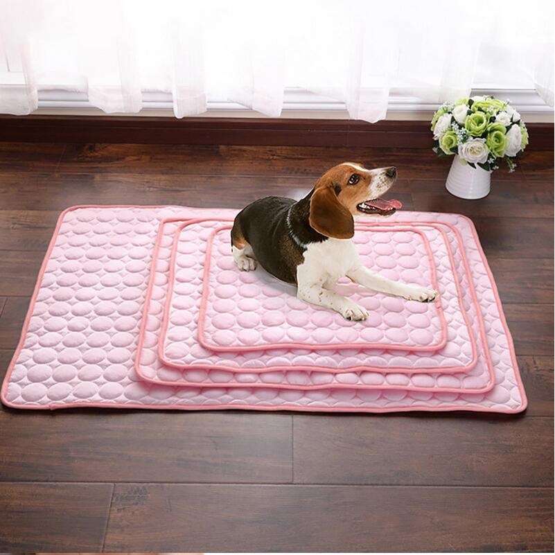 Pet Cooling Mat for Dogs – Ice Silk Summer Pad - Pawsome Pet Needs