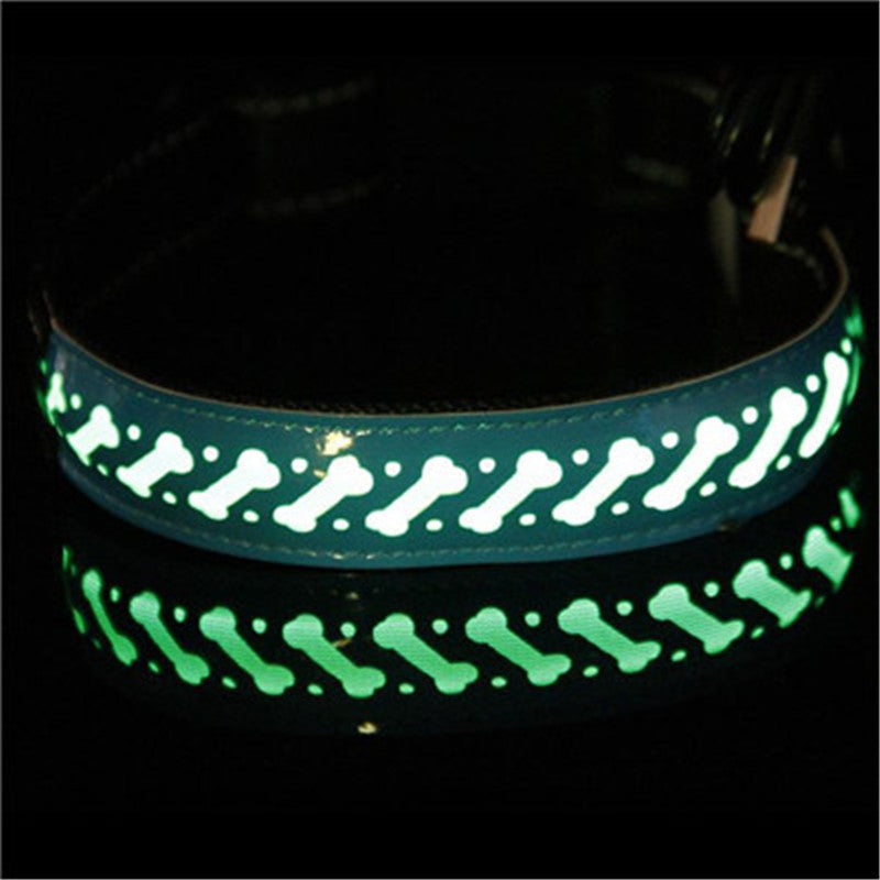 LED Light Dog Collar – Rechargeable and Adjustable Pet Safety Collar - Pawsome Pet Needs