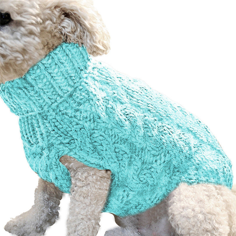 Cozy Winter Dog Sweater – Warm Knitted Apparel - Pawsome Pet Needs