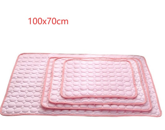 Pet Cooling Mat for Dogs – Ice Silk Summer Pad - Pawsome Pet Needs