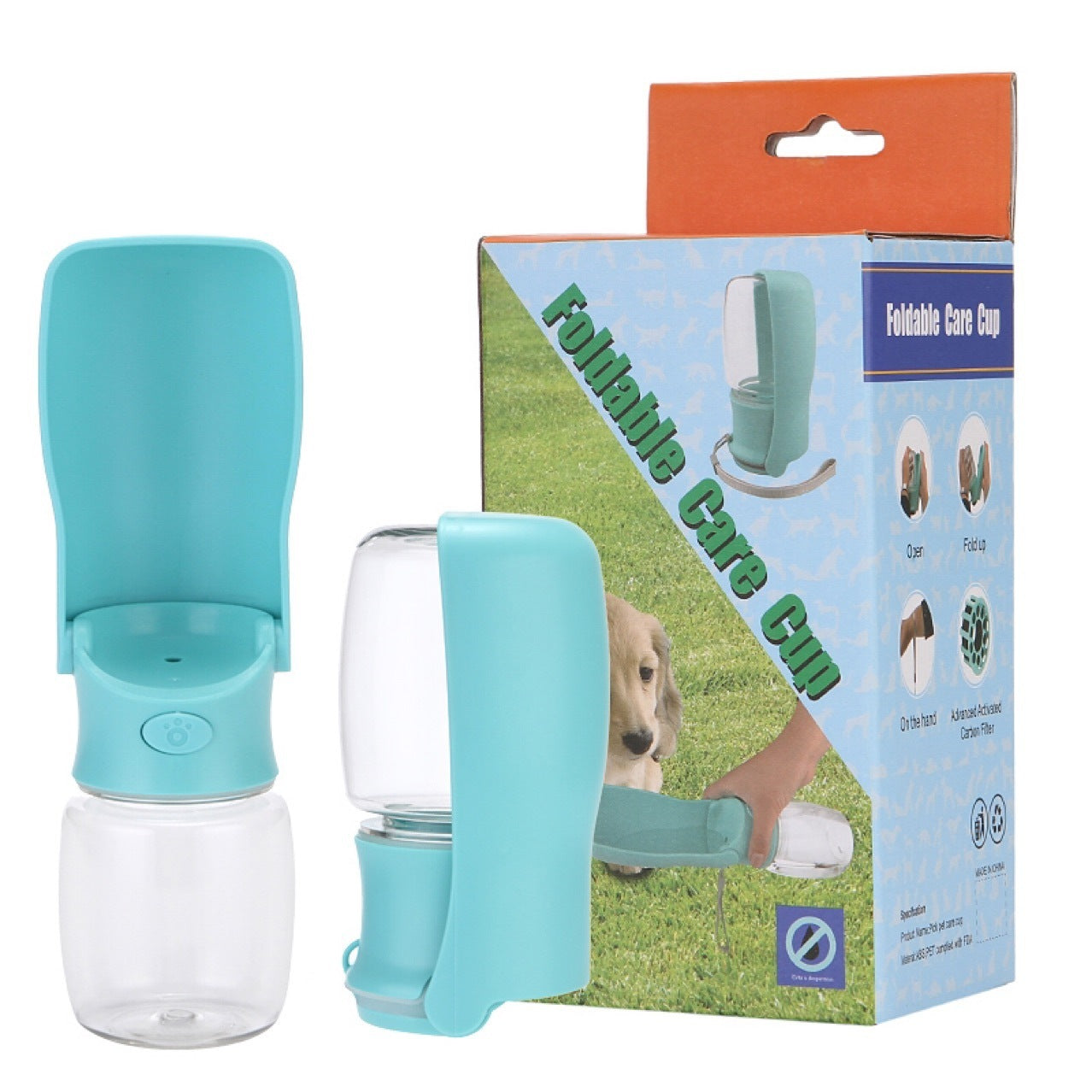 Dog Portable Water Bottle Foldable Pet Water Dispenser Pet Products - Pawsome Pet Needs