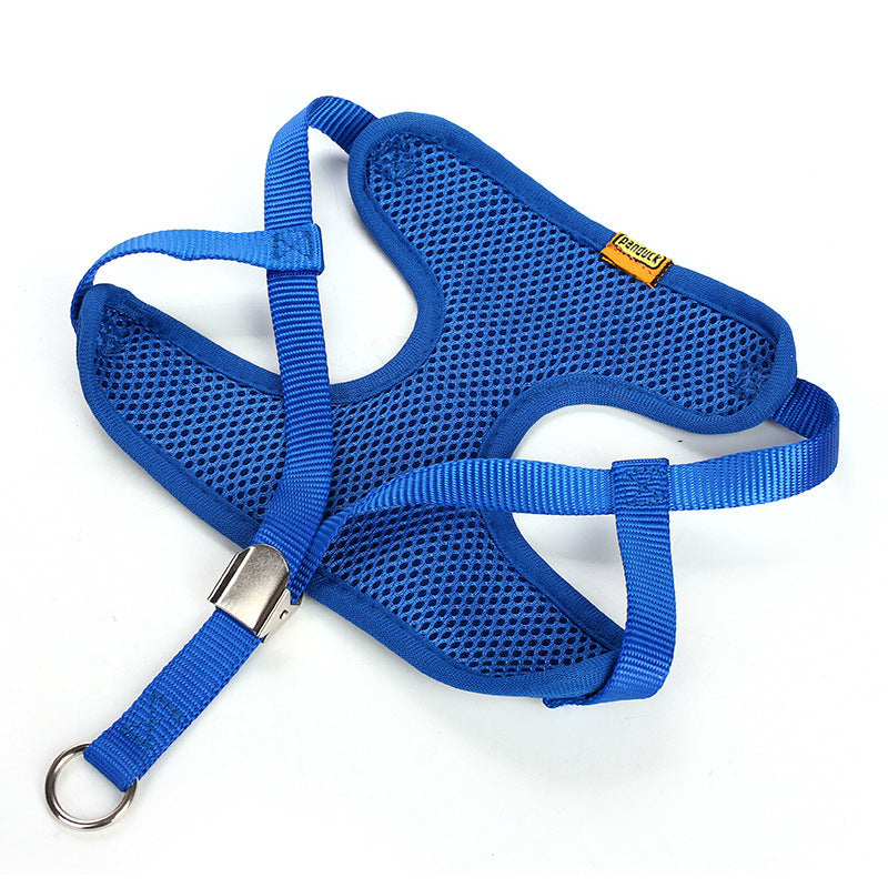 Breathable Mesh Dog Harness with Reflective Nylon Leash – Comfortable and Secure - Pawsome Pet Needs