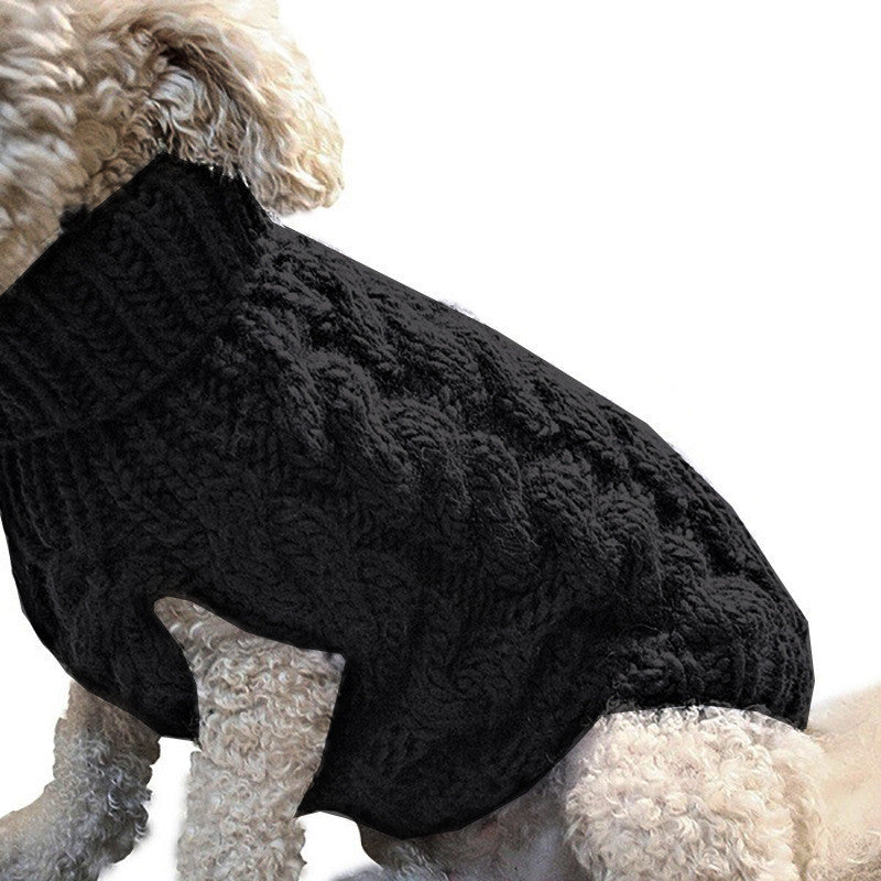 Cozy Winter Dog Sweater – Warm Knitted Apparel - Pawsome Pet Needs