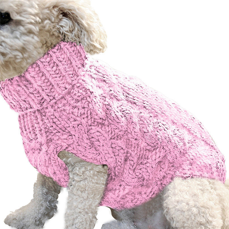 Cozy Winter Dog Sweater – Warm Knitted Apparel - Pawsome Pet Needs