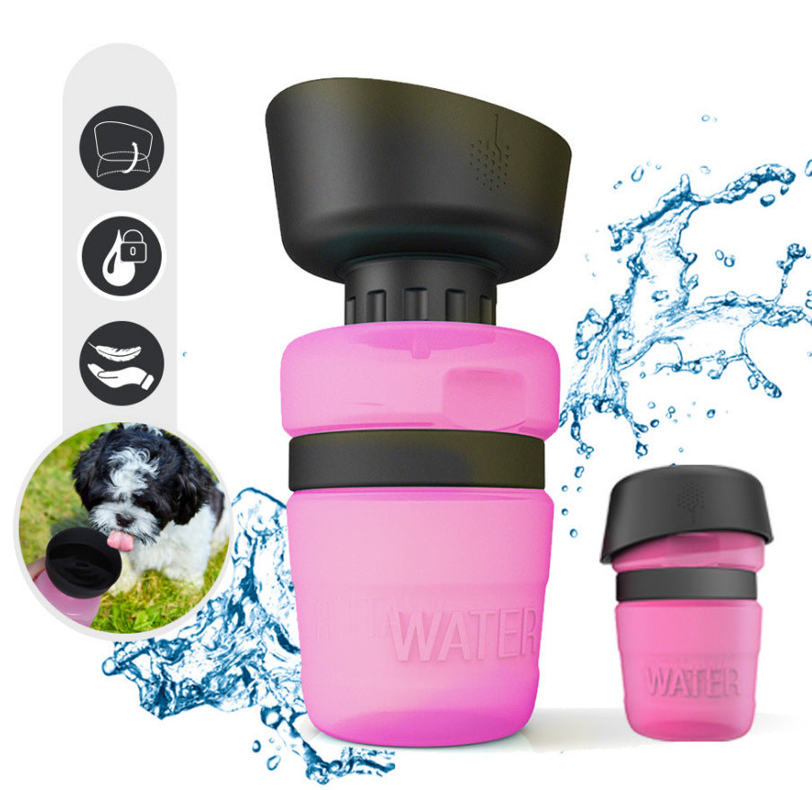 Compact Pet Travel Water Dispenser – Convenient Hydration for Dogs - Pawsome Pet Needs