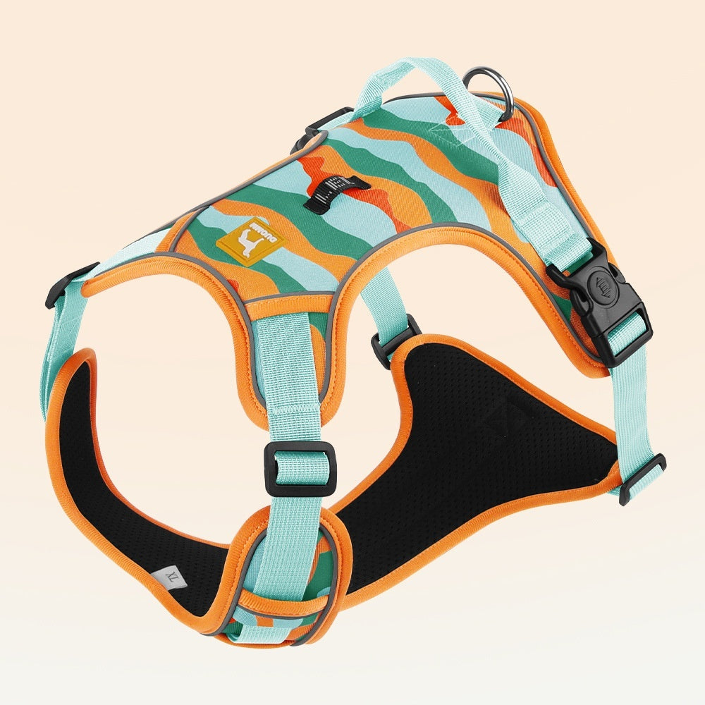 Reflective Dog Harness – Adjustable No-Pull Vest with Handle - Pawsome Pet Needs